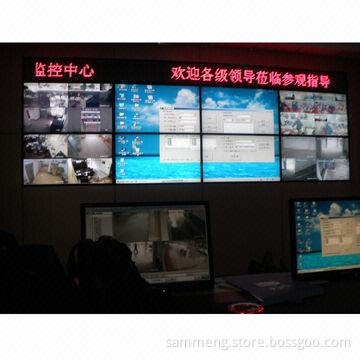 42-inch LCD video wall, RS232 RJ45 TV wall screen DID supports 1,920 x 1,080 resolution 22mm bezels
